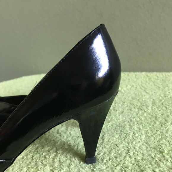 GLORIUS made in Brazil Women’s Patent Leather Black Heels Size 6 - Picture 10 of 14